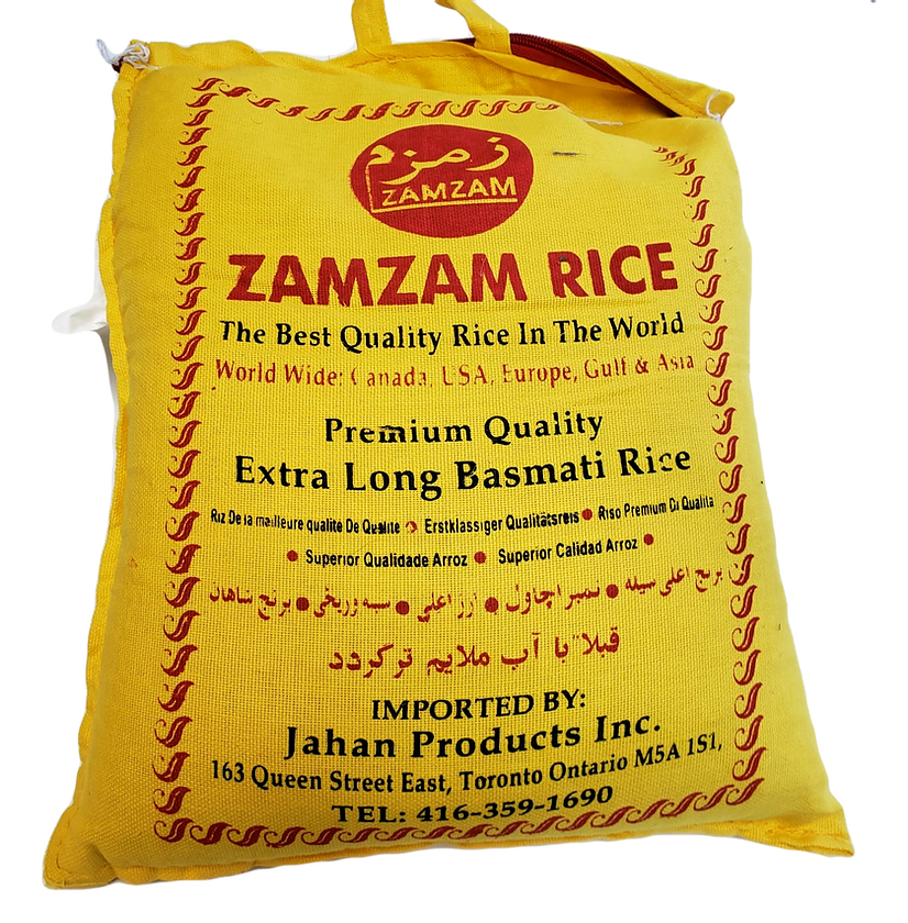 Zamzam Rice – SAFA Middle Eastern